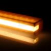 Picture of 3-Meters Opal LED Bar – PR-RE16-00 Profile with COB Strip – 7W/m 384LED/m 24V – 1m Single-Ended Power Cable