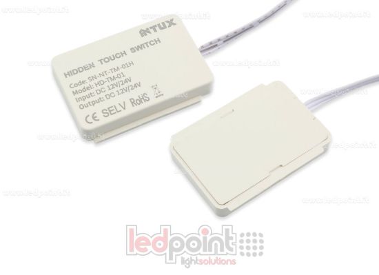 Immagine di Sensore Touch nascosto da legno (fino a 5cm di spessore) 12-24V, 1ch 3A, Master Control