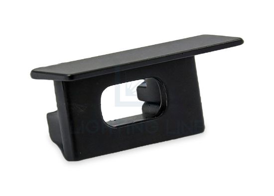 Bild von Schwarz Endkappe für RE15-16 Aluminiumeinbauprofil