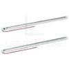 Picture of Customized full-length bar with a 21x9mm recessed aluminum profile