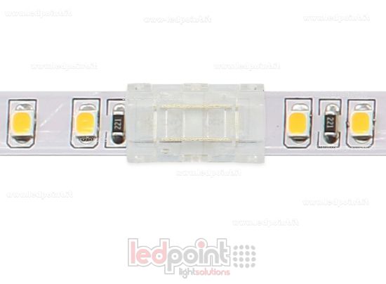 Bild von Transparenter 2-Pin Verbinder zur Verbindung von 8mm PCB LED-Streifen