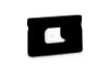Picture of Black plastic end cap with hole for profile PR-SL12-16