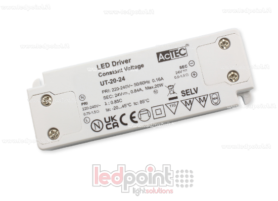 Bild von Netzteil Ultra Thin 20W 24V AcTEC