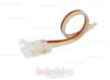 Immagine di Connettore trasparente con cavo 10cm, per COB 10mm di PCB, 3 pin, versione ridotta
