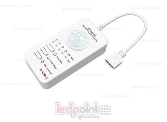 Picture of WiFi & RF Controller + PIR Sensor 5–24VDC 3CH × 1.5A