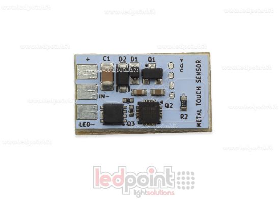 Picture of Metal Touch Sensor 5-24V, 1ch 5A*12V or 4A*24V, only for 3-pin LED strips with signal channel