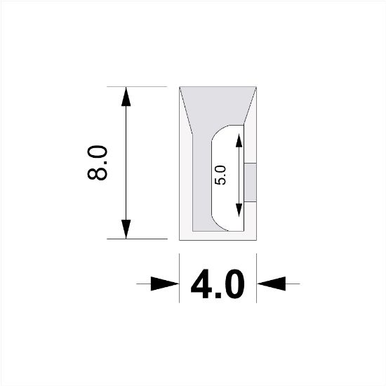 Picture of Led Neon Flex 4x8mm 1m
