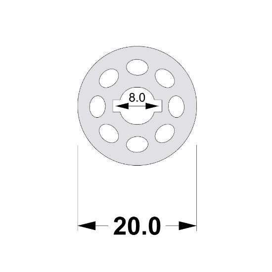 Picture of Led Neon Flex 20mm diameter 1m