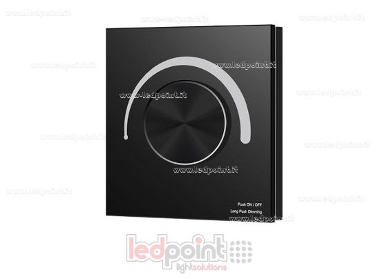 Immagine di Pannello di controllo a muro, Wifi 0/1 - 10V dimmer , 100-240VAC 3A(AC) nero