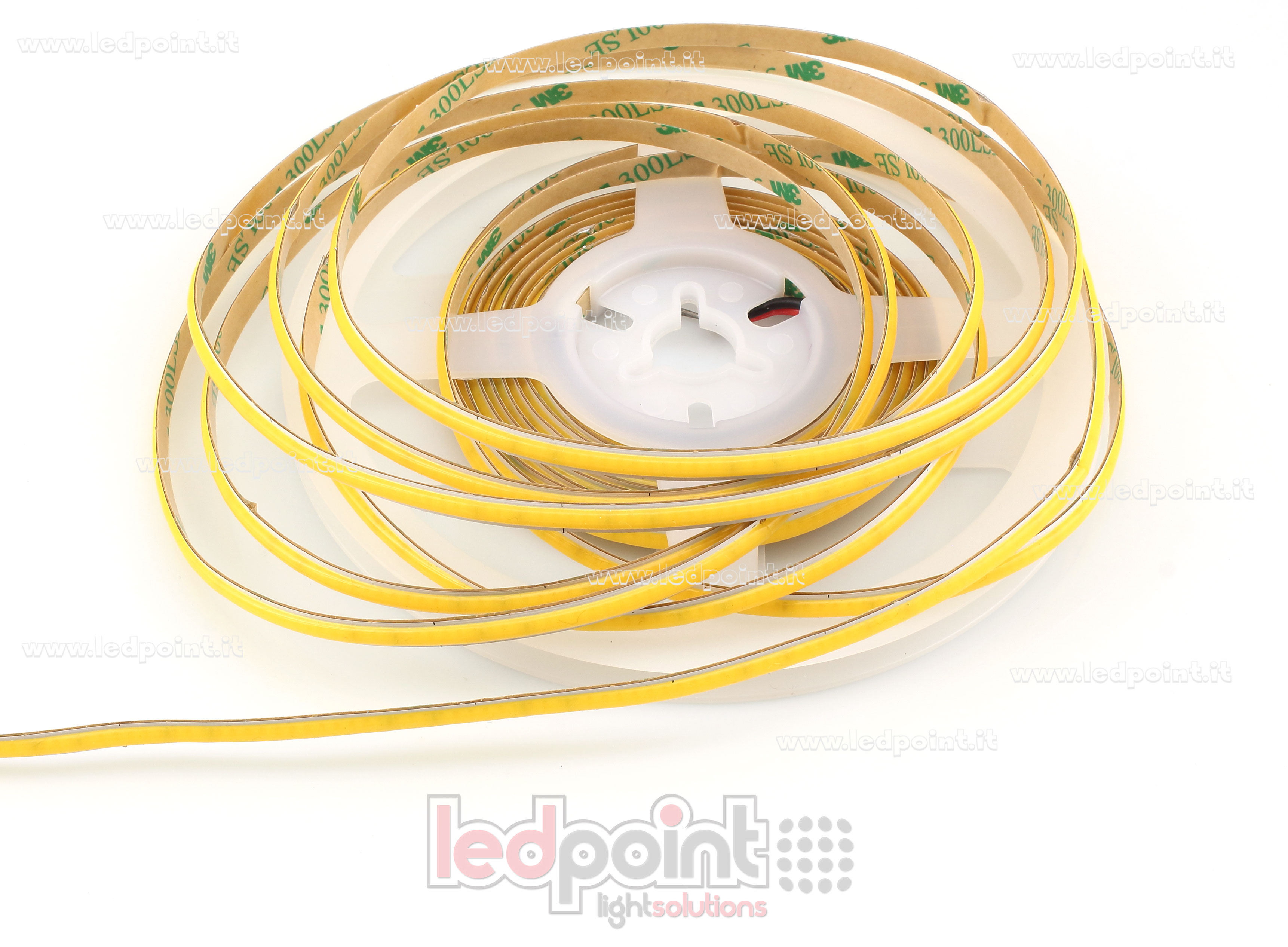 Striscia LED COB 5 Metri Bianco Freddo 6000K - 480 LED/m, CRI 90+, Per Interni - Foto 4